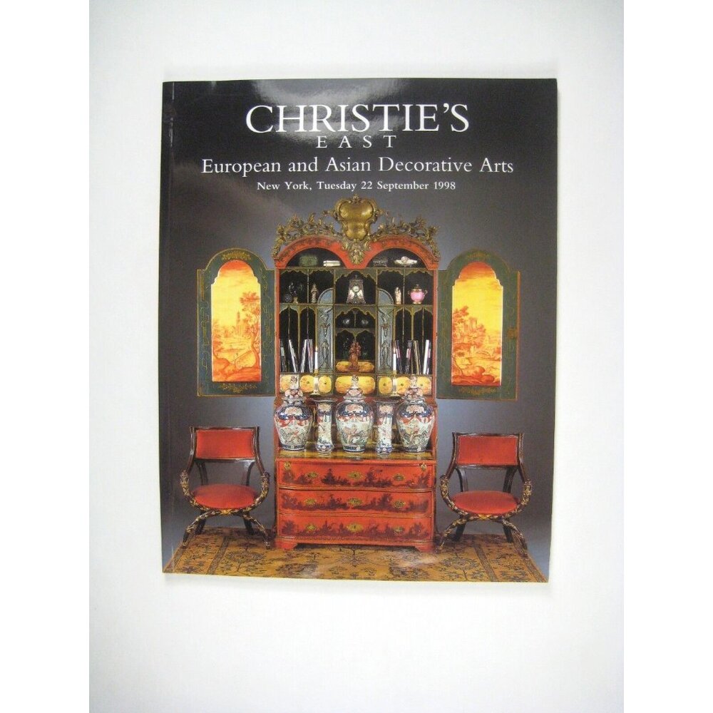 Christies Auction Catalog 1998 New York 8149 European Asian Decorative Arts